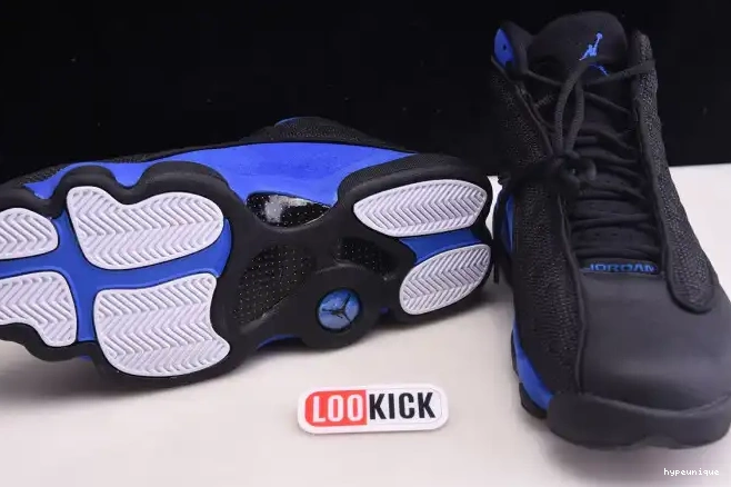 HYPE Jordan Black Retro Royal 414571-040 Hyper 13 0505